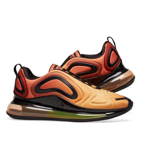 nike air max 720 zwart goud|air max 720 team orange.